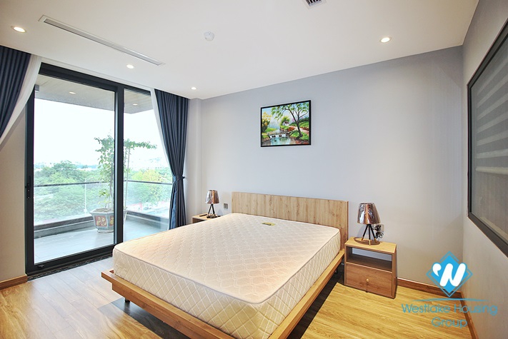 A lovely two bedroom apartment for lease in Nghi Tam st, Tay Ho