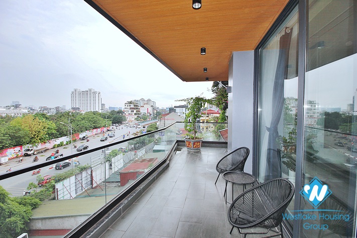 A lovely two bedroom apartment for lease in Nghi Tam st, Tay Ho