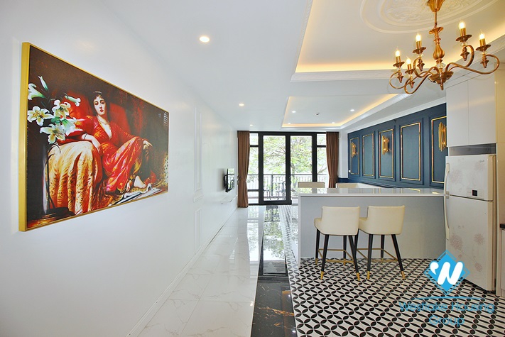 Large 02 bedrooms apartment for rent in Nhat Chieu st, Tay Ho District 