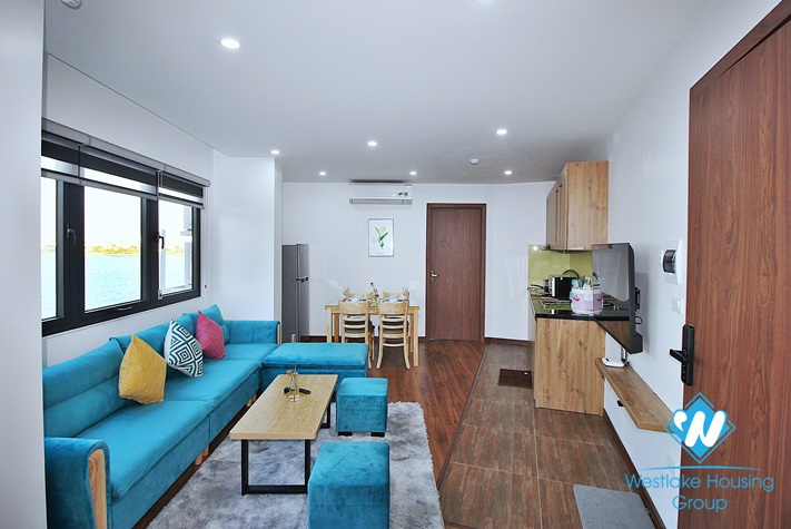 Lake view and brand new 2 beds apartment for rent in Ve Ho st, Tay Ho