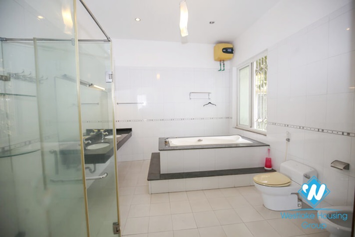 Unfurnished house for rent close to West lake side, Tay Ho