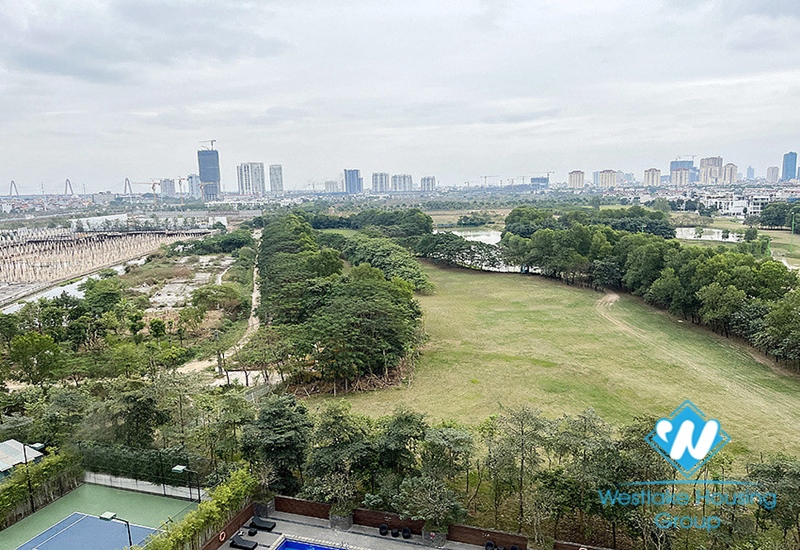 Modern apartment with 153spm for rent in the Link building Ciputra, Ha Noi