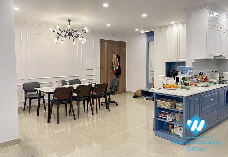 Modern apartment with 153spm for rent in the Link building Ciputra, Ha Noi