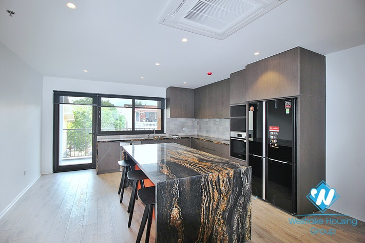 A modern and spacious 03 bedrooms apartment for rent in To Ngoc Van area, Tay Ho, Ha Noi