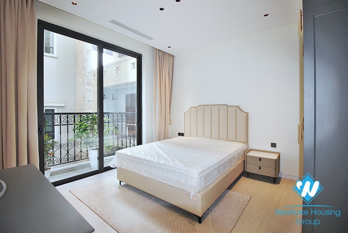 Morden and spacious 04-bedroom apartment for lease in To Ngoc Van, Tay Ho, Ha Noi