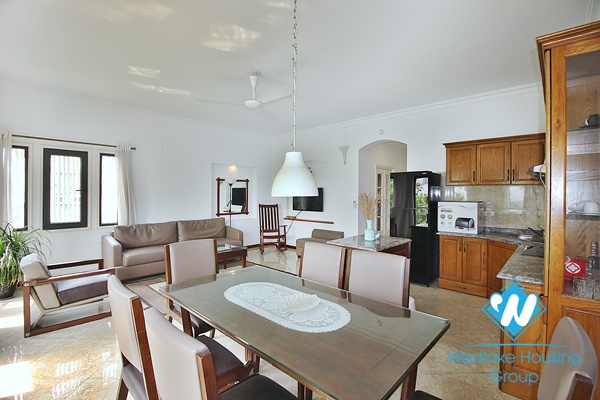Spacious 3 bedroom apartment for rent in Dang thai mai, Tay ho
