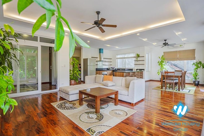 A giant four bedrooms apartment for rent in Au Co st, Tay Ho