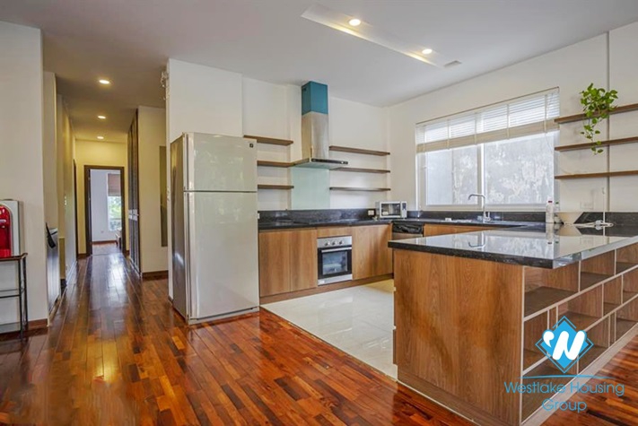 A giant four bedrooms apartment for rent in Au Co st, Tay Ho