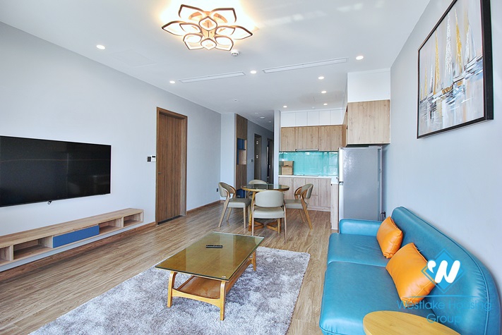 A cutie 2 bedrooms apartment for rent in Nghi Tam st, Tay Ho