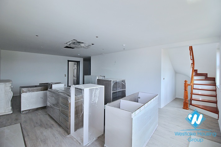 Giant terrace penhouse 4beds apartment for rent in To Ngoc Van st, Tay Ho