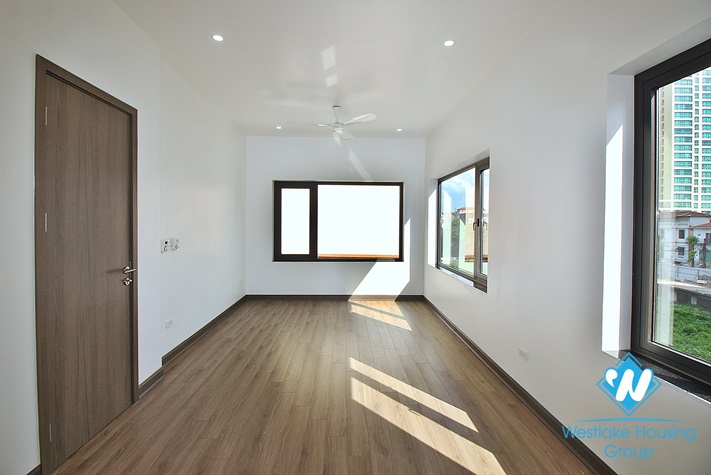 Outdoor pool four bedrooms house for lease in  Au Co st, Tay Ho