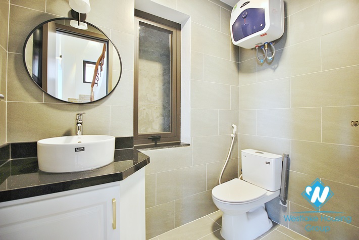 Outdoor pool four bedrooms house for lease in  Au Co st, Tay Ho