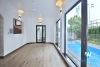 Outdoor pool four bedrooms house for lease in  Au Co st, Tay Ho