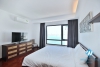 Top floor and lakeview 3beds apartment for rent in Tu Hoa st, Tay Ho