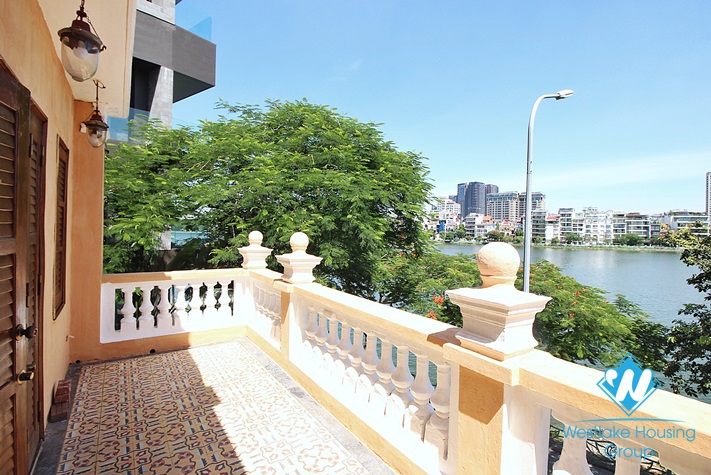 An unique style 4 bedroom house in Tu hoa, Tay ho
