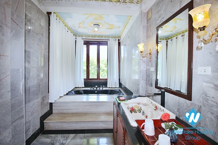 An unique style 4 bedroom house in Tu hoa, Tay ho
