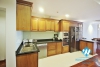 A beautiful lake view 2 bedroom apartment for rent in Xuan dieu