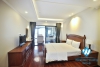 A beautiful lake view 2 bedroom apartment for rent in Xuan dieu