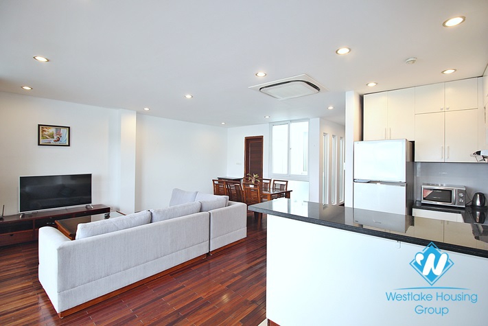 High-end and lake view 2 bedroms apartment for rent in Quang Khanh, Tay Ho