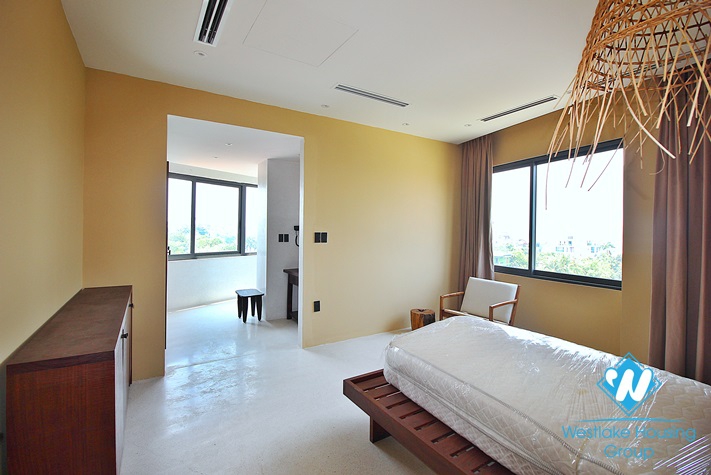 Bright apartment with nice view for rent in Tay Ho District 