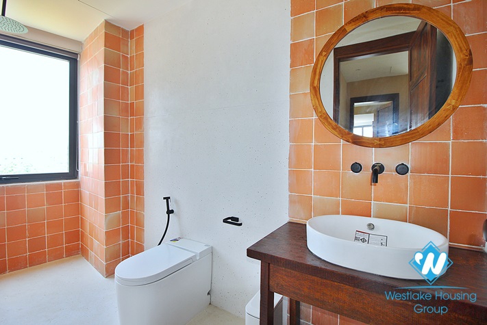 Bright apartment with nice view for rent in Tay Ho District 