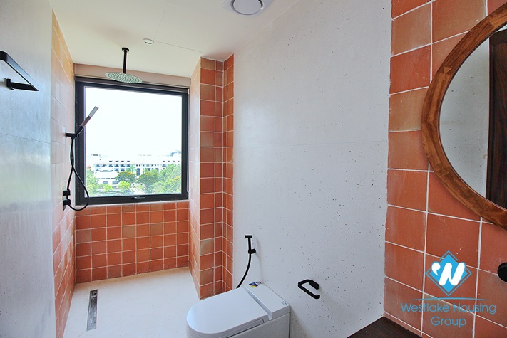 Bright apartment with nice view for rent in Tay Ho District 