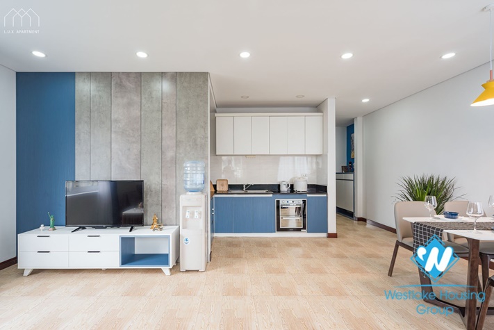 Modern one bedroom apartment for rent in Kim Ma st, Ba Dinh district .