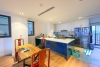 Duplex two bedroom modern for rent in Nhat Chieu st, Tay Ho district.