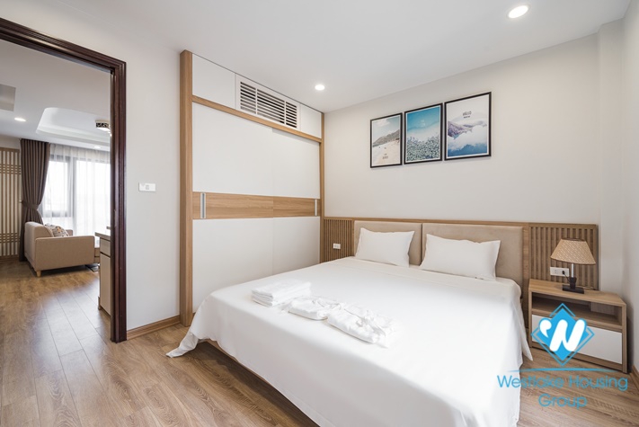 Nice one bedroom  apartment for rent in Kim Ma st, Ba Dinh district.