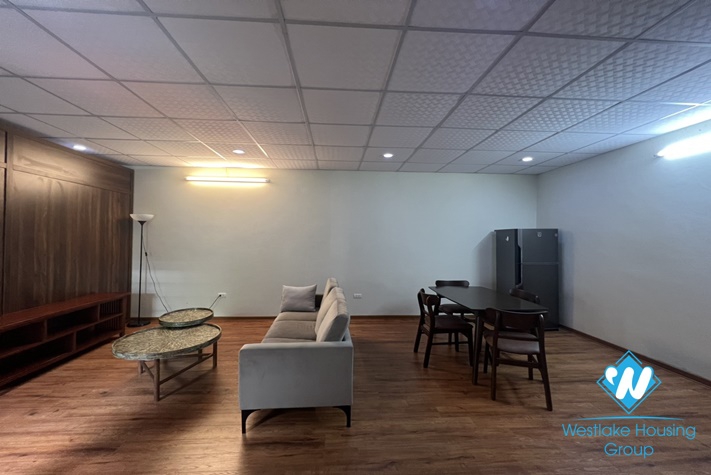 Nice apartment with full furnished for rent in Ngoc Khanh Lake, Ba Dinh