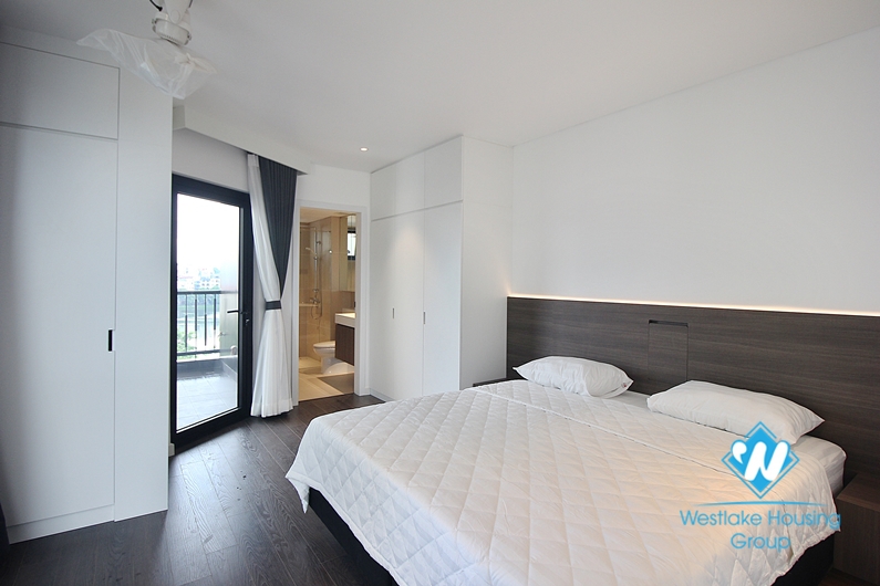 Morden and bright 02 bedroom apartment for rent in Truc Bach area, Ba Dinh, Hanoi