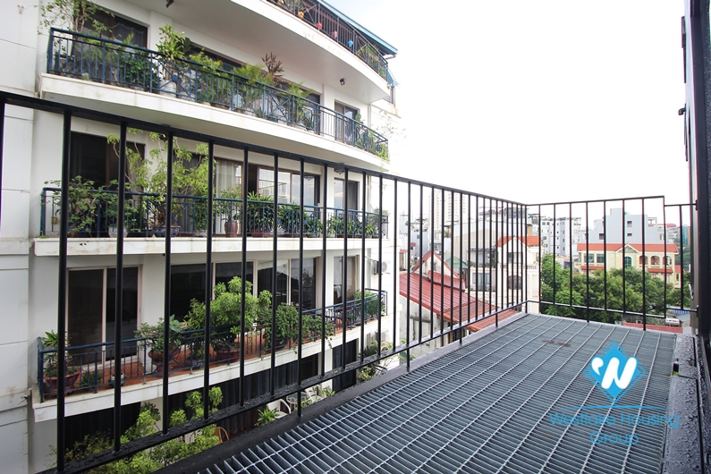 Morden and bright 02 bedroom apartment for rent in Truc Bach area, Ba Dinh, Hanoi