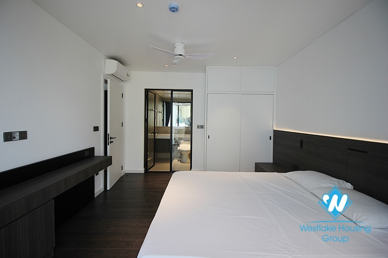 Morden and bright 02 bedroom apartment for rent in Truc Bach area, Ba Dinh, Hanoi