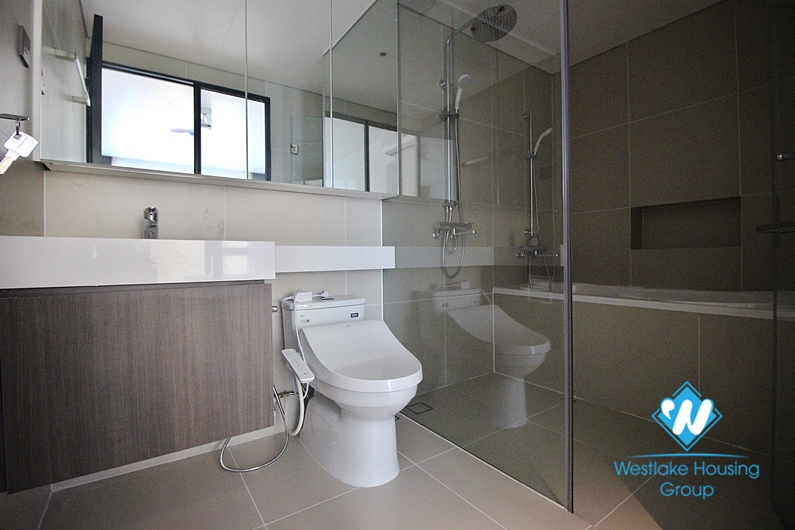 Morden and bright 02 bedroom apartment for rent in Truc Bach area, Ba Dinh, Hanoi