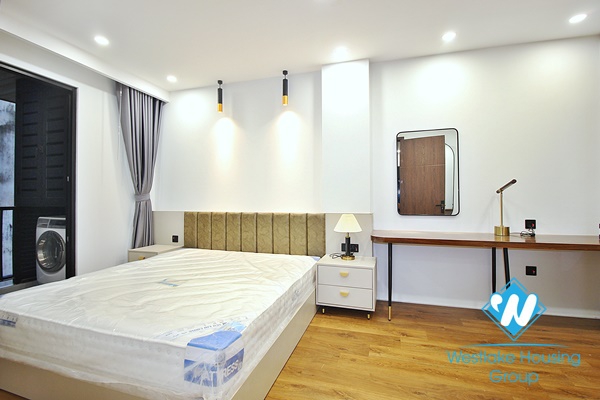 Beautiful and modern 1 bedroom apartment for rent in Tay Ho, Ha Noi