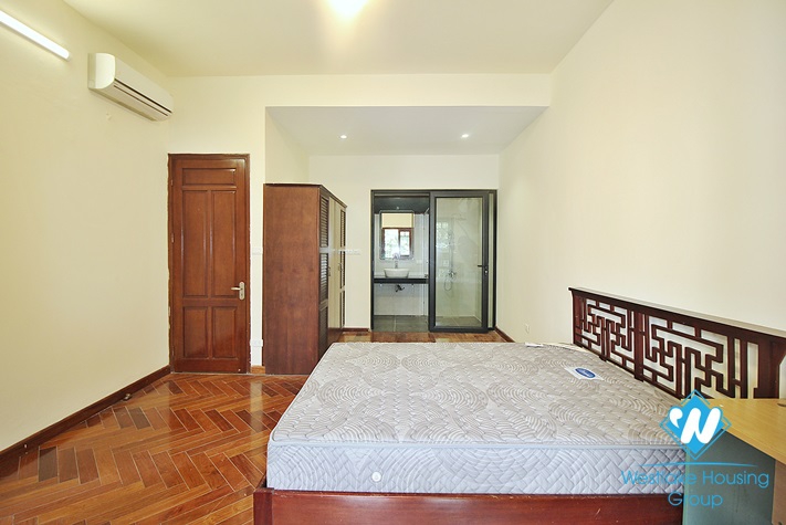 Nice house with back yard for rent in Dang Thai Mai st, Tay Ho District 