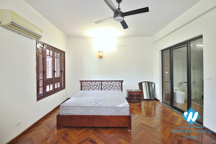 Nice house with back yard for rent in Dang Thai Mai st, Tay Ho District 