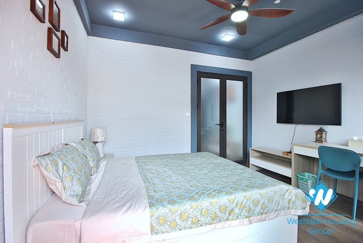 Bright 2beds apartment for rent in Trinh Cong Son st, Tay Ho