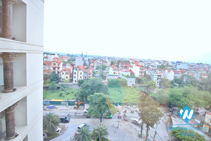 A charming 2+ bedrooms apartment for rent in D'Leroi Soleil buidling, Xuan Dieu, Tay Ho