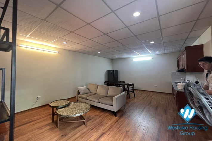 Nice apartment with full furnished for rent in Ngoc Khanh Lake, Ba Dinh