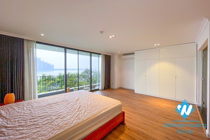 Duplex two bedroom modern for rent in Nhat Chieu st, Tay Ho district.