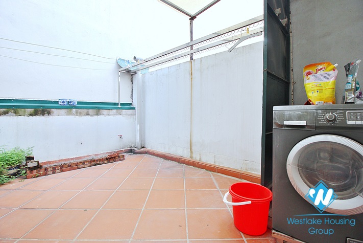 Quiet and bright house for rent in Tay Ho area, Ha Noi
