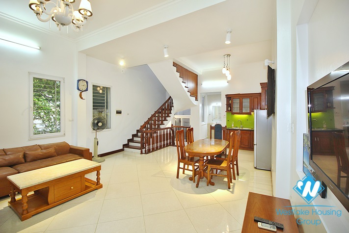 Quiet and bright house for rent in Tay Ho area, Ha Noi