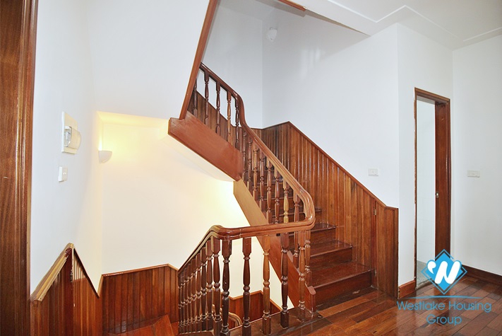 Well finished house to rent in Tay Ho with lots of light and space