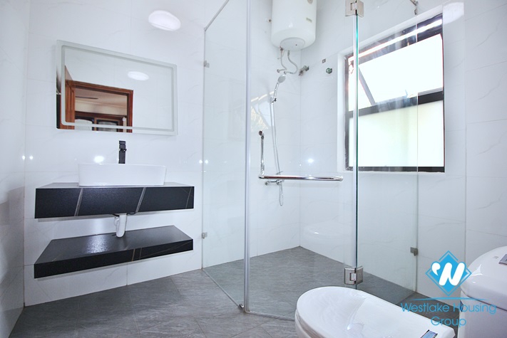 Well finished house to rent in Tay Ho with lots of light and space