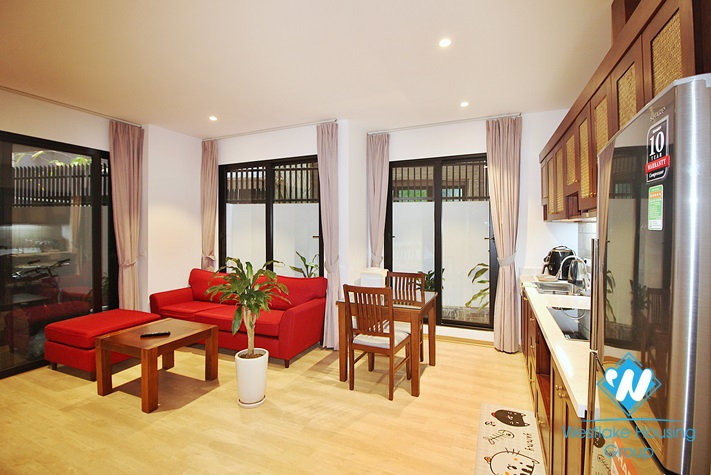 Cheap 1 bedroom apartment for rent in Dang Thai Mai st, Tay Ho