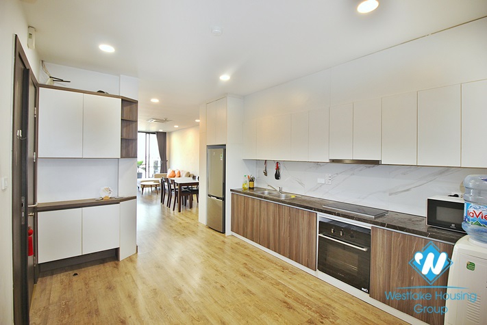 Bright 2beds apartment for rent in Xuan Dieu st, Tay Ho