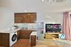 Lake view one bedroom apartment for rent in Tu Hoa street,Tay Ho, Ha Noi