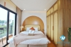 Lake view and brand new 1 bedroom apartment for rent in Vu Mien st, Tay Ho