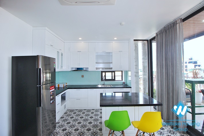 Brand new 1 bedroom with huge balcony for rent in Au Co, Tay Ho